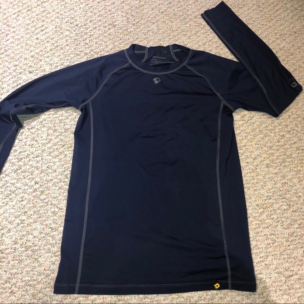 Navy Compression T